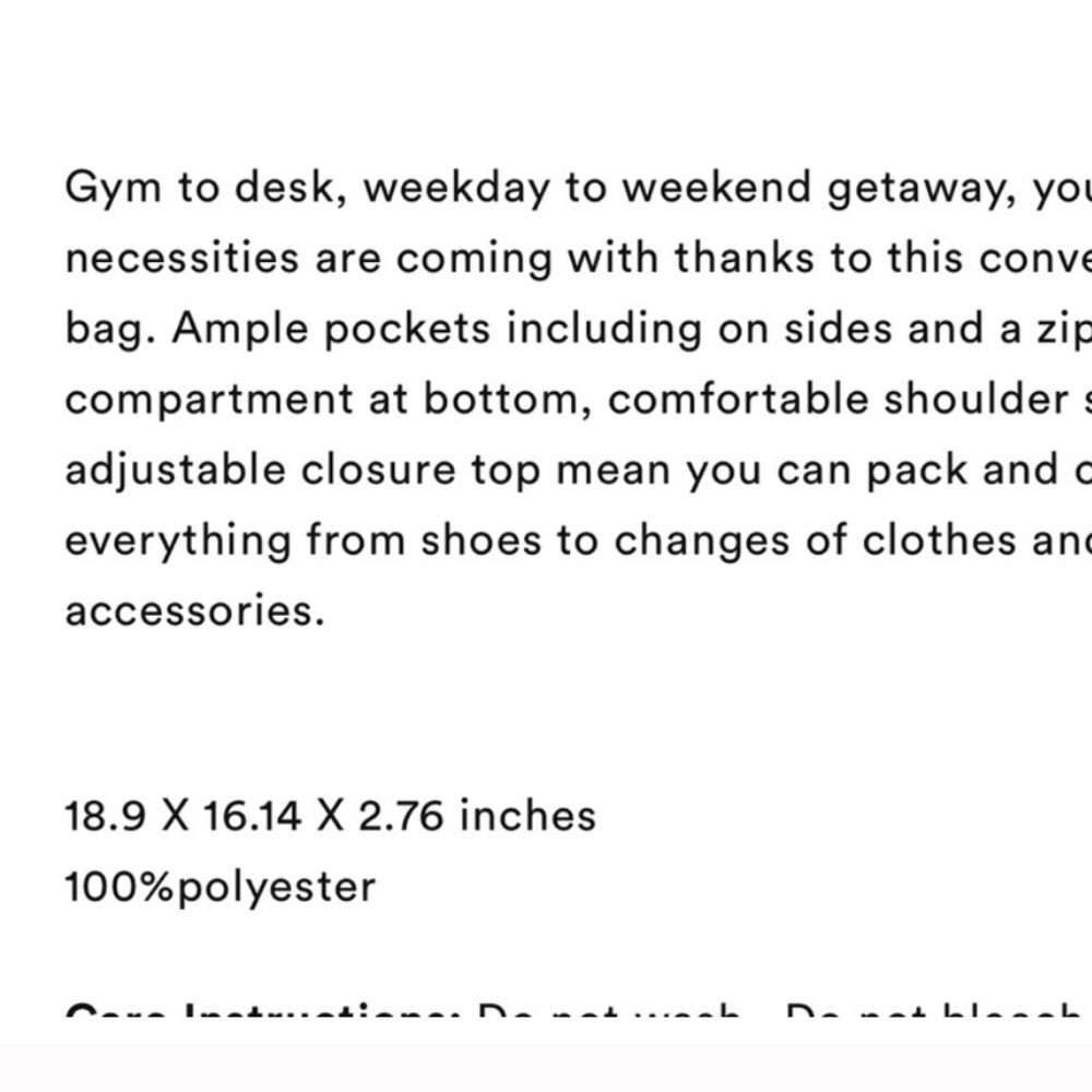Beyond Yoga Convertible Gym Bag Birch Backpack Tote - Picture 3 of 11